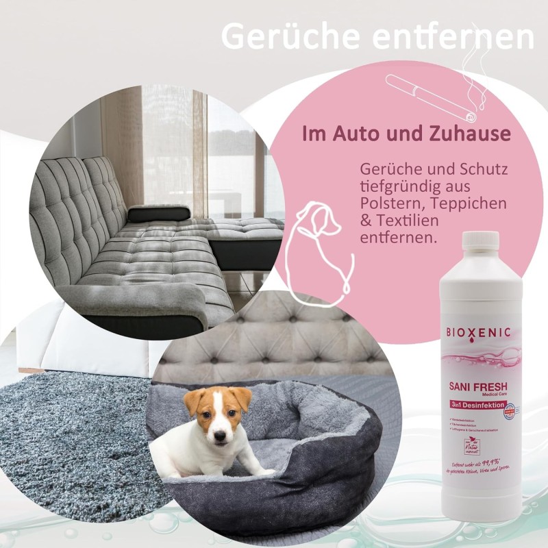 BIOXENIC-Tornador Black Z-020RS Reinigungspistole inkl. 1L Sani Fresh